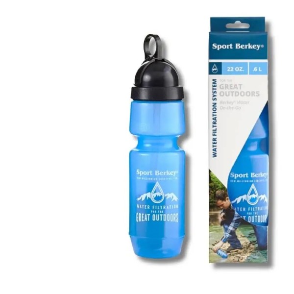 Filtering bottle Sport Berkey® - Pure water wherever you are!