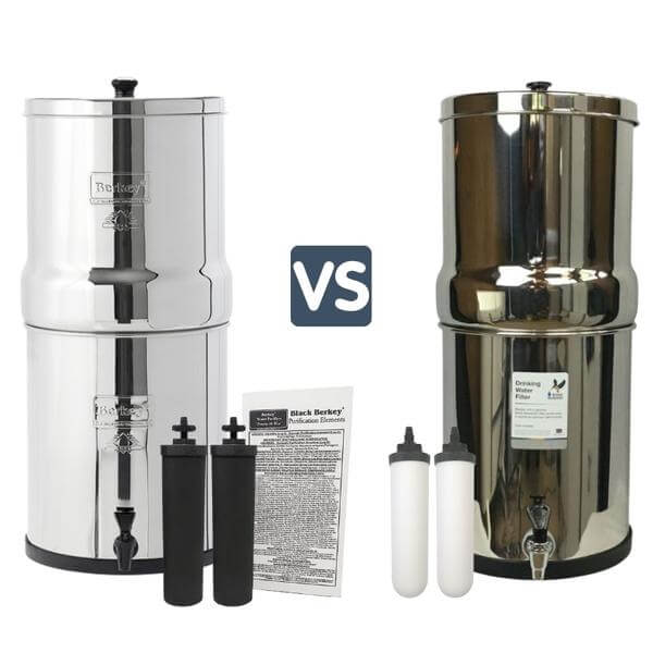 Berkey or Berkefeld - Comparison of gravity filters