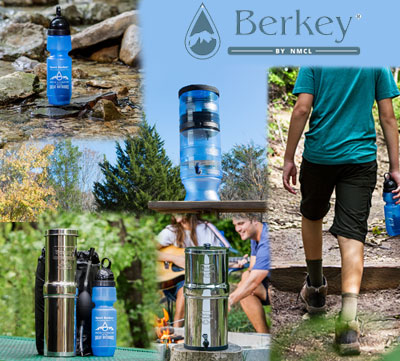 Gourde filtrante Sport Berkey®, Go Berkey® et Berkey® Light par Berkey®Store